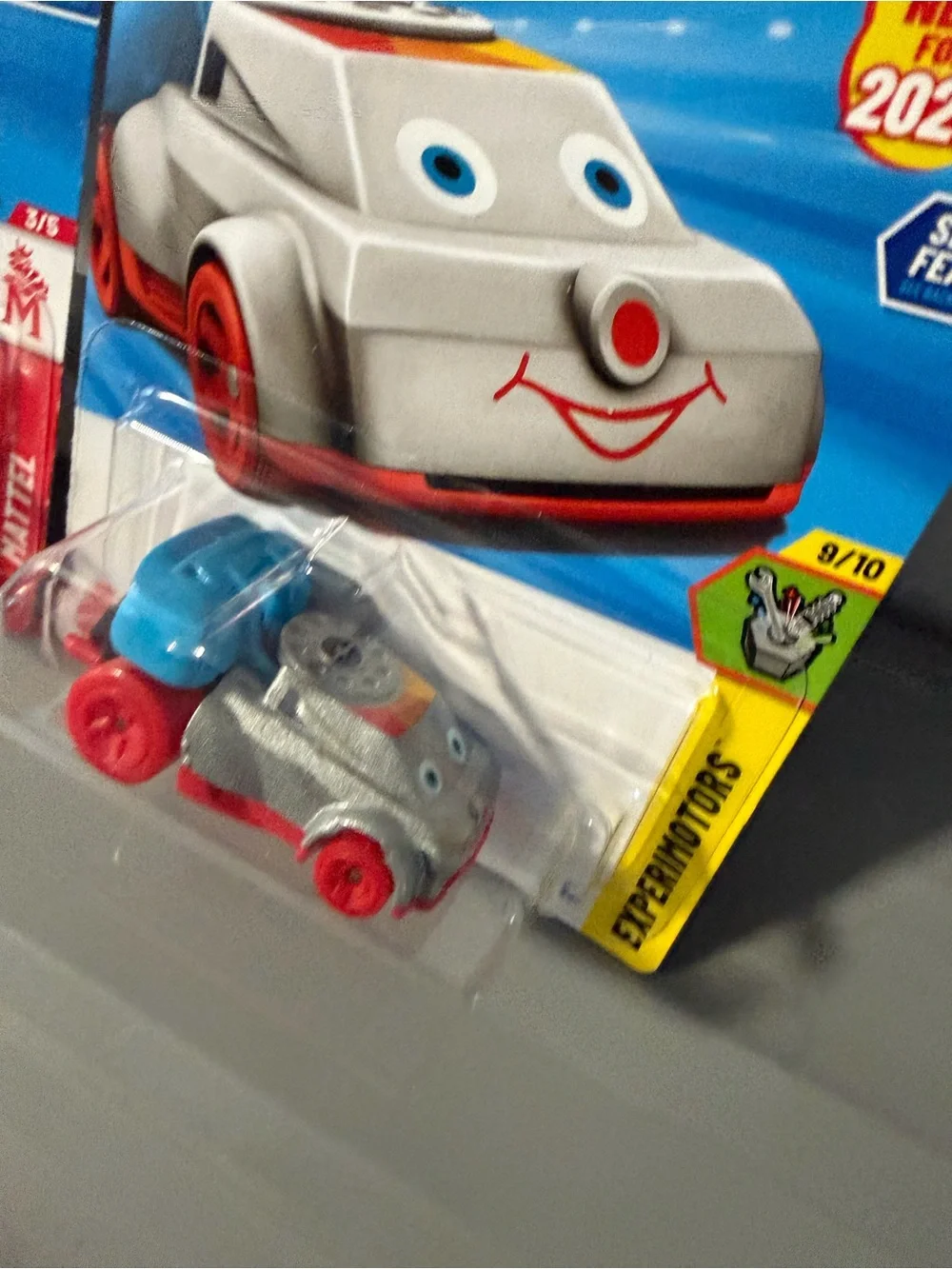 Hot Wheels Kids Toy Car - White with Blue & Red Accents Quick Chat 🔥